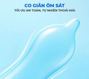 Bao Cao Su Okamoto 0.03 Platinum - Siêu Mỏng Mềm Mại