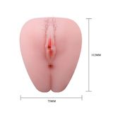Âm đạo giả dạng khối Trái Tim rung dùng pin Baile 1kg