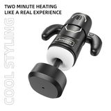 Âm đạo giả phát nhiệt bú có âm thanh sạc USB Jiuuy Sokoot Power Play