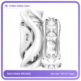 Âm đạo giả Cốc DryWell Hurricane - White M-50