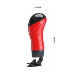 Âm đạo giả Hít rung có âm thanh dùng pin Baile Crazy Bull Pro