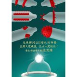 Bao cao su gai bi kiểu Râu 6 Mẫu OLO 2 hộp Hộp 1 cái
