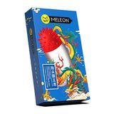 Bao cao su gai bi kiểu Râu Bi Meleon Dragon Xanh Dương Hộp 2 cái