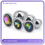 Plug phích cắm hậu môn Inox Đính Đá C