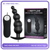 Plug phích cắm hậu môn rung dùng pin Pretty Love Anal