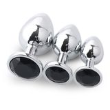 Plug phích cắm hậu môn Inox Đính Đá A