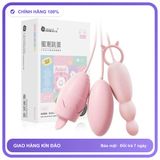 Plug phích cắm hậu môn 3 Đầu rung liếm MizzZee USB