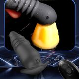 Plug phích cắm hậu môn điều khiển từ xa rung sạc USB Prostate