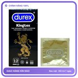 Bao cao su size nhỏ DKSH Durex Kingtex Hộp 12 cái