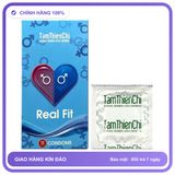 Bao cao su size nhỏ TTC Real Fit Hộp 12 cái