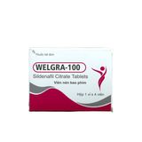 Viên uống hỗ trợ cương dương Welgra 100 Hộp 4v