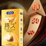 Bao cao su kéo dài quan hệ OLO Performa Vàng Long++ Hộp 10 cái
