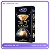 Bao cao su kéo dài quan hệ OLO Performa Đen Gel++ Hộp 10 cái