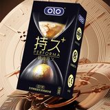 Bao cao su kéo dài quan hệ OLO Performa Đen Gel++ Hộp 10 cái