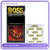 Bao cao su kéo dài quan hệ Boss 4in1 Hộp 12 cái