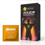 Bao cao su kéo dài quan hệ Meleon Pure Long Mars Hộp 12 cái