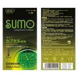 Bao cao su kéo dài quan hệ Sumo Long Shock 4in1 Hộp 12 cái