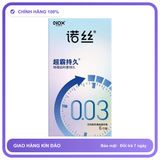 Bao cao su kéo dài quan hệ Nox 003 Speed Master Lasting Hộp 6 cái