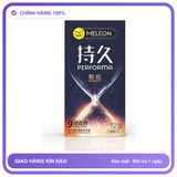 Bao cao su kéo dài quan hệ Meleon Performa - 9 Times Floating Point Hộp 12 cái