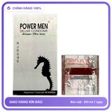 Bao cao su kéo dài quan hệ Powermen Longer Plus Hộp 12 cái