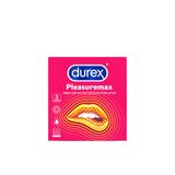 Bao cao su gân nhám DKSH Durex Pleasuremax Hộp 3 cái