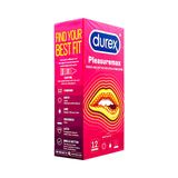 Bao cao su gân nhám DKSH Durex Pleasuremax Hộp 12 cái
