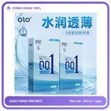 Bao cao su gân nhám OLO Superior Xanh Trơn Hộp 10 cái