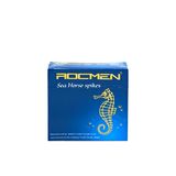 Bao cao su gân nhám Xanh Rocmen 1 hộp Hộp 3 cái