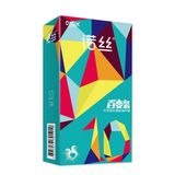 Bao cao su gân nhám Nox Myterious - Randomly Xanh Hộp 10 cái