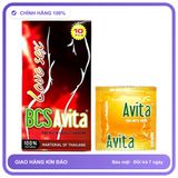 Bao cao su khách sạn nhà nghỉ Avita 1 hộp Hộp 10 cái