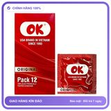 Bao cao su khách sạn nhà nghỉ OK Original 2 hộp Hộp 12 cái