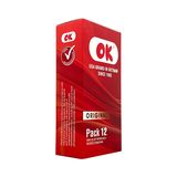 Bao cao su khách sạn nhà nghỉ OK Original 1 hộp Hộp 12 cái