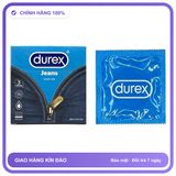 Bao cao su size lớn DKSH Durex Jeans Hộp 3 cái