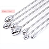 BDSM Thông niệu đạo Inox Đầu Tròn - 6mm