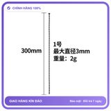 BDSM Thông niệu đạo Silicone Chuỗi Hạt - 3mm