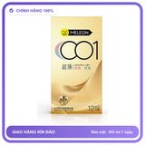 Bao cao su siêu mỏng Meleon 001 Ultra Thin Hộp 12 cái