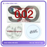 Bao cao su siêu mỏng Sagami 0.02 1 hộp Hộp 2 cái