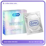 Bao cao su siêu mỏng DKSH Durex Invisible Hộp 3 cái