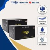 Bao cao su siêu mỏng Feelex Invisible Hộp 10 cái