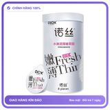 Bao cao su siêu mỏng 003 HA Nox Fresh Thin Hộp 8 cái