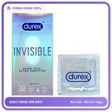 Bao cao su siêu mỏng DKSH Durex Invisible Hộp 10 cái