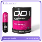 Bao cao su siêu mỏng DryWell PU 001 Numbness Orgasm C-421 Đen Hộp 6 cái