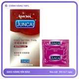 Bao cao su siêu mỏng Juncai Feel Ultra Thin JC-32 Hộp 10 cái