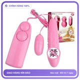Trứng rung 2 Đầu Gai dùng pin