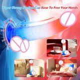 Dương vật giả có đế hít 2 Màu Trứng Jiuai