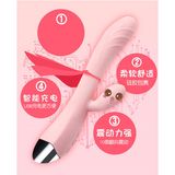 Dương vật giả rung sạc USB GOK Silver Fox Plus