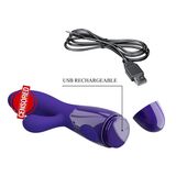 Dương vật giả rung sạc USB Pretty Love Snappy-Youth