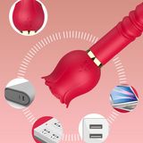 Dương vật giả liếm hút sạc USB Aifeiya Lea Licker