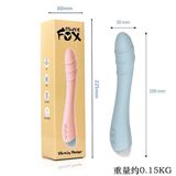 Dương vật giả rung sạc USB GOK Silver Fox