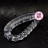 Dương vật giả 2 Đầu Chuỗi Hạt Jiuai